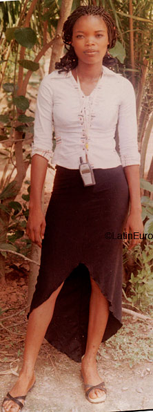 Date this happy Central African Republic girl Blanche from  A9819