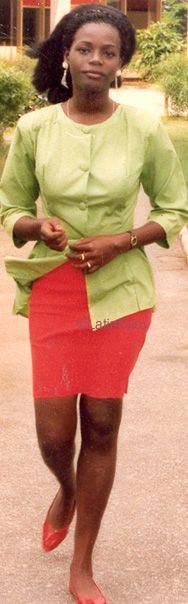 Date this exotic Ivory Coast girl Felicienne from Abidjan N3978