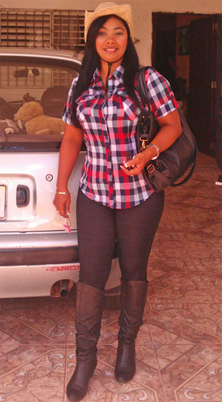 Date this pretty Dominican Republic girl Altagracia from La Vega DO11185