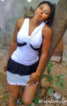 happy Haiti girl Nelta from Cape Haitian HT42