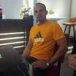 athletic Dominican Republic man Domingo from Santiago DO25642