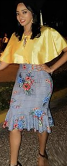 Date this happy Dominican Republic girl Nieves from Santo Domingo DO40658
