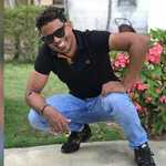 pretty Dominican Republic man Robert from Valverde DO36490
