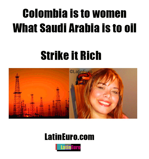 Date this stunning Colombia girl Strike it Rich from  CO26650